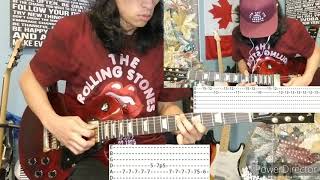 Take A Look Around  Limp Bizkit Guitar lesson with Tabs [upl. by Eldrida]