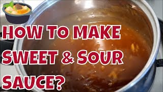 SWEET AND SOUR SAUCE  SECRET RECIPE [upl. by Stiruc]