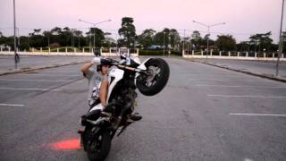 HONDA MSX125 GROM STUNT 4212 [upl. by Nwotna]