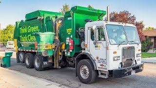 Peterbilt 320  McNeilus ZR Garbage Truck [upl. by Fiske]