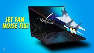 How to Fix Asus ROG Zephyrus M16 Fan Noise  EASY [upl. by Oirram]