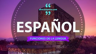 Español » Funciones de la lengua  Examen UNAM 2022 [upl. by Kori]