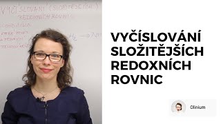 Vyčíslování složitých redoxních rovnic [upl. by Hammond]