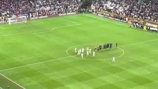 Argentina vs France  Full penalty Shootout  view from stands [upl. by Nyleuqcaj529]