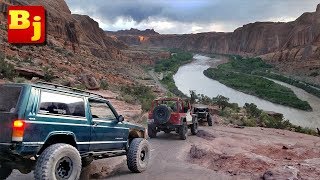 Moab Rim Trail Jeep Adventure  Utah Week [upl. by Iroj568]