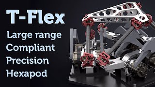 TFlex Compliant Flexurebased Large Range Precision Hexapod [upl. by Llemert]