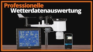 Wetterdatenauswertung mit der ELV WS980WiFi [upl. by Rebmaed149]