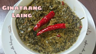 GINATAANG LAING RECIPE [upl. by Nairrod]