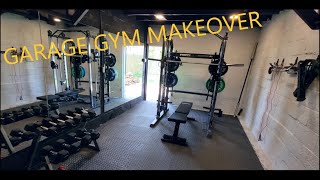 TURNING MY GARAGE INTO A HOME GYM [upl. by Underwood630]