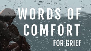 “Words Of Comfort For Grief” Jonathan McKnight [upl. by Ahsinna]