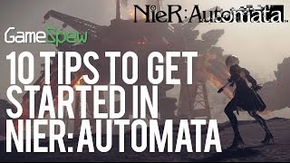 NieR Automata  Ten Tips To Get Started [upl. by Giamo]