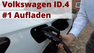 Volkswagen ID4 1 Aufladen [upl. by Bal]