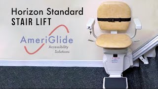 AmeriGlide Horizon Stair Lift [upl. by Isdnyl]