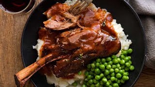 Lamb Shanks with Red Wine Sauce [upl. by Forbes]