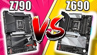 What is Even the POINT Z790 vs Z690 Motherboard Comparison [upl. by Ennairb560]