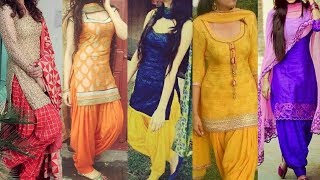 Top 20 Panjabi Patiyala Salwar Kameezsuitskurtakurti Designs 2017  Panjabi Dresses Designs [upl. by Geno]