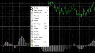 How to load your charts in MetaTrader 4 MT4 [upl. by Nahum14]