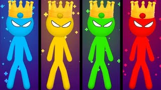 The Stickman Party 1 2 3 4 MINIGAMES Gameplay 2022 walkthrough  BEST android GAMES [upl. by Mori]