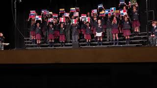 Fifth Grade Spanish quotHimno de las Americas Anthem of the American Continentquot [upl. by Demp]