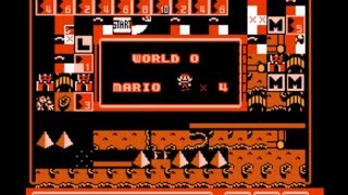 Super Mario Bros 3 NES Glitched Warp Zones in World 9 with ESKKKTEY [upl. by Yobybab]