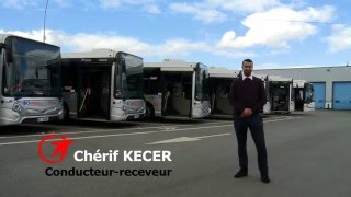 Les métiers Transdev  ConducteurReceveur [upl. by Nyleda]