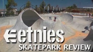 Skatepark Review etnies Skatepark  Lake Forest California [upl. by Rolyak]