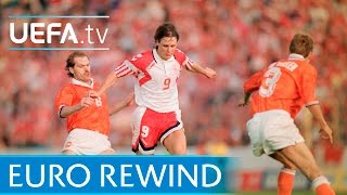 EURO 1992 Highlights Netherlands 22 Denmark 45 pens [upl. by Dralliw208]