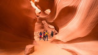 Antelope Canyon Tour and Horseshoe Bend from Sedona Arizona [upl. by Alleroif]