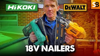 HiKOKI v DeWalt  Framing Nailer HeadtoHead [upl. by Farika]