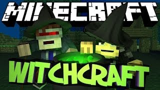 Minecraft Mod Showcase  WITCHERY Mod Magic Bosses Brooms [upl. by Ahsilad]