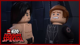 Ben Swolo Kylo Ren Shirtless  LEGO Star Wars Holiday Special 2020 [upl. by Sorvats361]