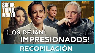 ¡Los 5 emprendedores más impresionantes hasta ahora  Shark Tank México [upl. by Ennywg]