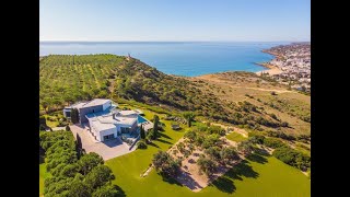 SOLD  Stunning cliff top mansion with panoramic sea views for sale in the Algarve Portugal [upl. by Lliw]