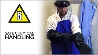 Safe Chemical Handling  Lab Safety Video Part 5 [upl. by Xam]