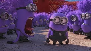 Despicable Me 2  Evil Minions Attacks Scene [upl. by Lunna]