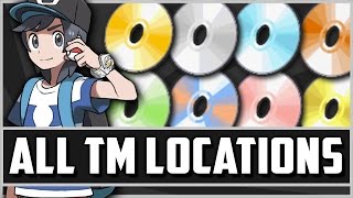 How amp Where to Get  All TM Locations in Pokemon Sun and Moon [upl. by Popele26]