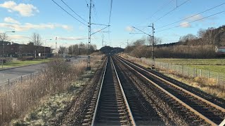 TRAIN DRIVER’S VIEW AlingsåsGöteborg [upl. by Gnouh]