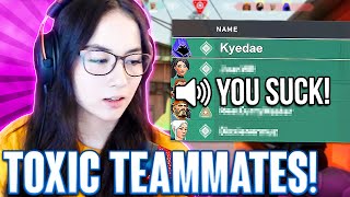 KYEDAE CARRYING TOXIC TEAMMATES IN RANKED [upl. by Canfield531]