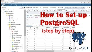 How to Set Up PostgreSQL and Create DatabasesStep by Step [upl. by Harp]