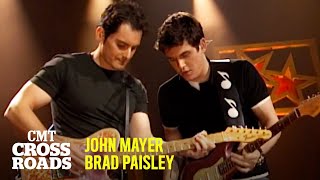 John Mayer amp Brad Paisley Perform Bigger Than My Body  CMT Crossroads [upl. by Harlie]