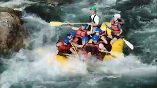 Rafting the Class 4 Rapids [upl. by Sandler]