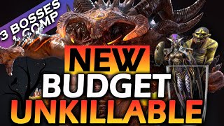 New Budget Unkillable  3 Bosses 1 Comp  Raid Shadow Legends [upl. by Pressman263]