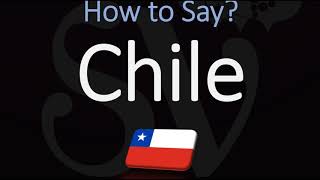 How to Pronounce Chile CORRECTLY [upl. by Copeland463]