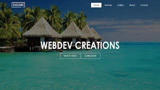 How To Create A Website Using HTML And CSS Step By Step Website Tutorial [upl. by Goodrow]