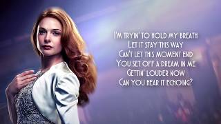 Loren Allred  NEVER ENOUGH LYRIC VIDEO The Greatest Showman Soundtrack [upl. by Aip171]