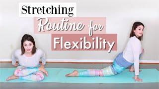 Stretching Routine for Flexibility  Kathryn Morgan [upl. by Nannarb538]