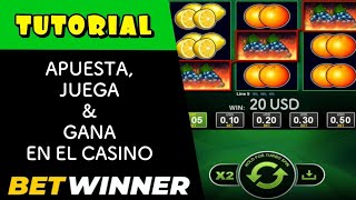 COMO JUGAR EN EL CASINO DE BETWINNER Y GANAR FÁCILMENTE 😏 [upl. by Silyhp630]