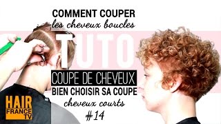 Comment couper les cheveux ondules crepus frises HAIR France TV [upl. by Vokaay]