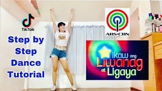 ABSCBNIkaw ang liwanag at ligaya dance tutorial Mirrored  Explanation  Slowed Music [upl. by Ludlew]