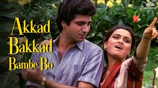 Akkad Bakkad Bambe Bo  Asha Bhosle  Raj Babbar  Padmini Kolhapure  Kirayedar [upl. by Terryl]